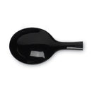 Dixie Plastic Cutlery, Heavyweight Soup Spoons, 5 3/4", Black, 1,000/Carton