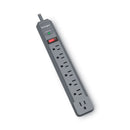 Kensington Guardian Premium Surge Protector, 7 AC Outlets, 6 ft Cord, 540 J, Gray