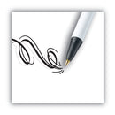BIC Clic Stic Ballpoint Pen Value Pack, Retractable, Medium 1 mm, Black Ink, White Barrel, 24/Pack