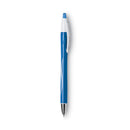 BIC GLIDE Exact Ballpoint Pen, Retractable, Fine 0.7 mm, Blue Ink, Blue Barrel, Dozen