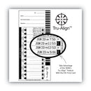 Lathem 1600E Wireless Atomic Time Recorder with Tru-Align, Digital Display, Dark Gray