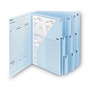 Smead 10-Pocket Project Organizer with Indexed Tabs (1-10), 10 Sections, Unpunched, 1/3-Cut Tabs, Letter Size, Lake Blue/Navy Blue