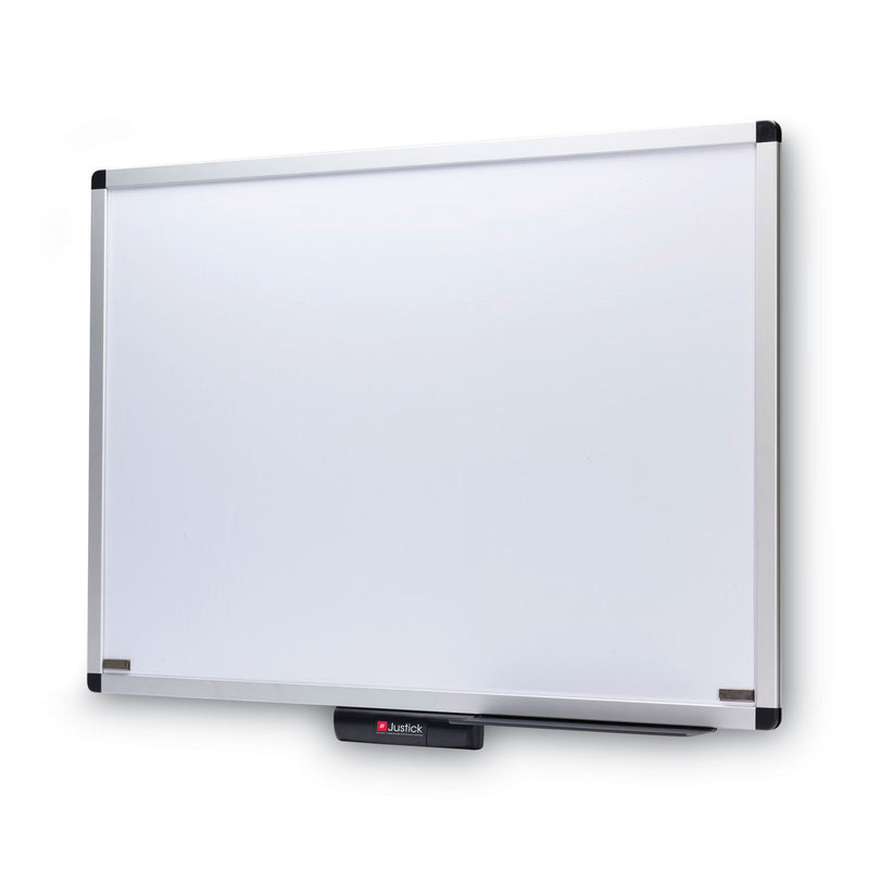 Smead Justick by Smead Dry-Erase Board with Frame, 36" x 24", White