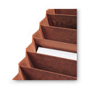 Smead TUFF Expanding Wallet, 31 Sections, Elastic Cord Closure, 1/15-Cut Tabs, Letter Size, Redrope