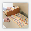 Smead Redrope Drop Front File Pockets, 3.5" Expansion, Letter Size, Redrope, 25/Box