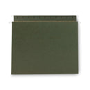 Smead Box Bottom Hanging File Folders, 2" Capacity, Letter Size, Standard Green, 25/Box