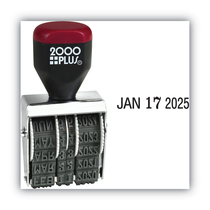 COSCO 2000PLUS Traditional Date Stamp, Six Years, 1.38" x 0.19"