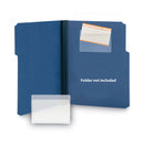 Smead Self-Adhesive Poly Pockets, Top Load, 5.31 x 33.63, Clear, 100/Box