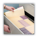 Smead Manila File Folders, 1/3-Cut Tabs: Assorted, Letter Size, 0.75" Expansion, Manila, 24/Pack