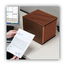 Smead TUFF Expanding Open-Top Stadium File, 31 Sections, 1/31-Cut Tabs, Legal Size, Redrope