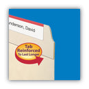 Smead Top Tab Fastener Folders, Guide-Height 2/5-Cut Tabs: Right of Center, 2 Fasteners, Letter Size, 11-pt Manila Exterior, 50/Box
