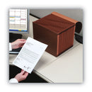 Smead TUFF Expanding Wallet, 31 Sections, Elastic Cord Closure, 1/15-Cut Tabs, Letter Size, Redrope