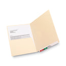 Smead Heavyweight Manila End Tab Pocket Folders, Interior Front Panel Pocket, Straight Tabs, Letter Size, 11-pt Manila, 50/Box