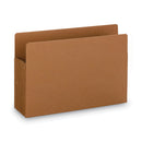 Smead Heavy-Duty Redrope End Tab TUFF Pockets, 5.25" Expansion, Legal Size, Redrope, 10/Box