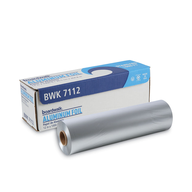 Boardwalk Standard Aluminum Foil Roll, 12" x 1,000 ft