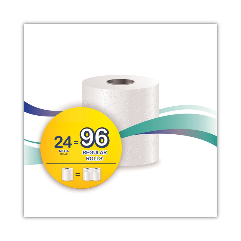 Windsoft Premium Bath Tissue, Septic Safe, 2-Ply, White, 284 Sheets/Roll, 24 Rolls/Carton