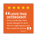 Boulder Clean Liquid Laundry Detergent, Citrus Breeze, 200 oz Bottle, 2/Carton