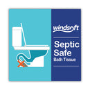 Windsoft Premium Bath Tissue, Septic Safe, 2-Ply, White, 284 Sheets/Roll, 24 Rolls/Carton
