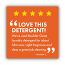 Boulder Clean Liquid Laundry Detergent, Citrus Breeze, 200 HE Loads, 200 oz Bottle