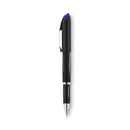 uniball Jetstream Stick Ballpoint Pen, Bold 1 mm, Black Ink, Black Barrel