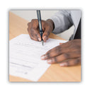 uniball Jetstream Stick Ballpoint Pen, Bold 1 mm, Black Ink, Black Barrel