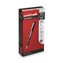 uniball Jetstream Ballpoint Pen, Stick, Bold 1 mm, Red Ink, Black Barrel