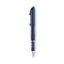 uniball Jetstream Ballpoint Pen, Stick, Fine 0.7 mm, Black Ink, Black Barrel