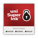 uniball Jetstream Ballpoint Pen, Stick, Fine 0.7 mm, Black Ink, Black Barrel