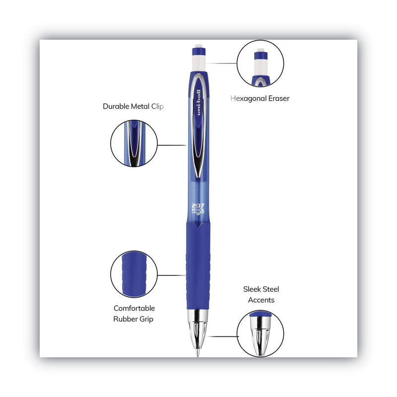 uniball 207 Mechanical Pencil, 0.7 mm, HB (