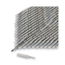 BIC Round Stic Xtra Life Ballpoint Pen Xtra-Value Pack, Stick, Medium 1 mm, Black Ink, Black Barrel, 240/Carton