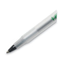 BIC Ecolutions Round Stic Ballpoint Pen Value Pack, Stick, Medium 1 mm, Black Ink, Clear Barrel, 50/Pack