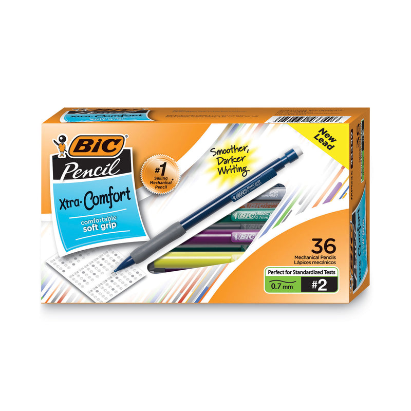 BIC Xtra-Comfort Mechanical Pencil Value Pack, 0.7 mm, HB (