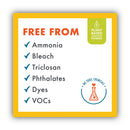 Boulder Clean Disinfectant Cleaner, Lemon Scent, 128 oz Bottle