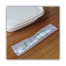 World Centric TPLA Compostable Cutlery, Knife, 6.7", White, 750/Carton