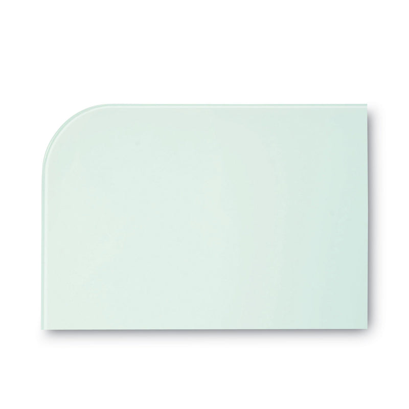 MasterVision Magnetic Glass Dry Erase Board, 36 x 24 Opaque White