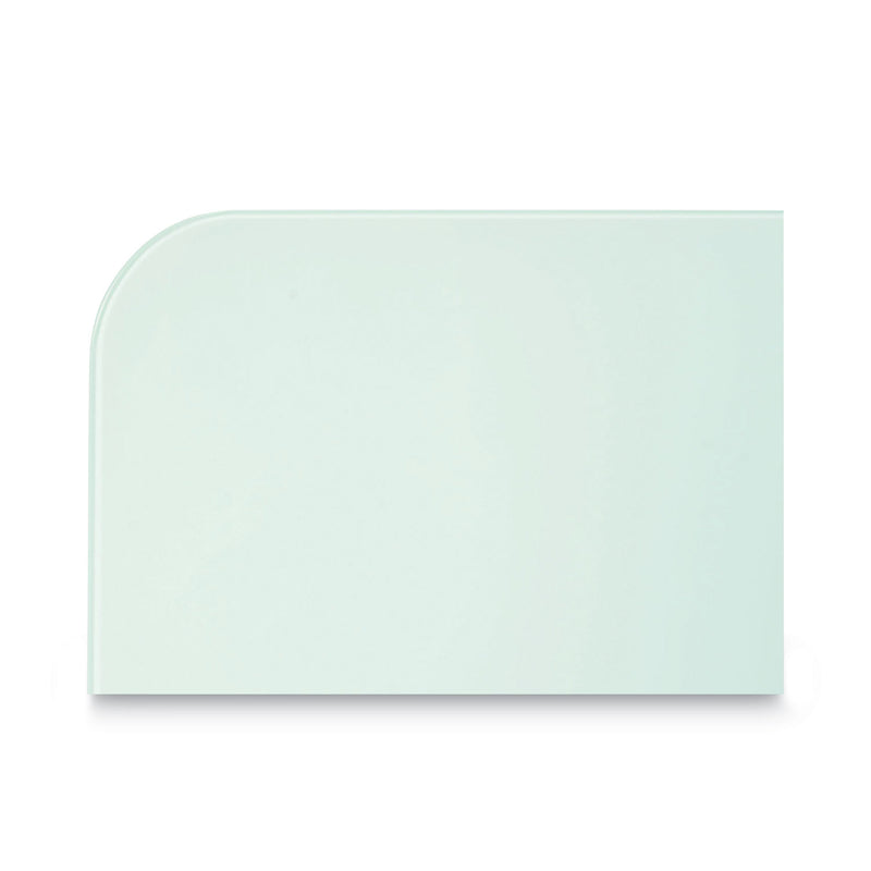 MasterVision Magnetic Glass Dry Erase Board, 48 x 36, Opaque White
