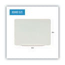 MasterVision Magnetic Glass Dry Erase Board, 60 x 48, Opaque White