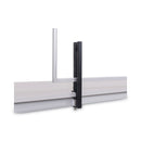 MasterVision Protector Series Glass Aluminum Desktop Divider, 35.4 x 0.16 x 23.6, Clear