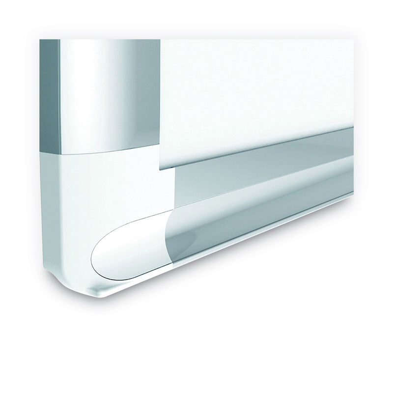 MasterVision Grid Planning Board, 1" Grid, 72 x 48, White/Silver