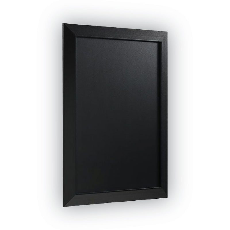 MasterVision Kamashi Chalk Board, 36 x 24, Black Frame