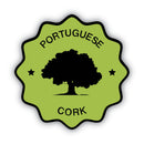 MasterVision Natural Cork Bulletin Board, 36x24, Cork/Black