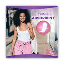 Always Thin Daily Panty Liners, Regular, 20/Pack, 24 Packs/Carton