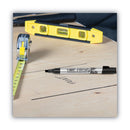 BIC Intensity Metal Pro Permanent Marker, Broad Pro Chisel Tip, Black, Dozen