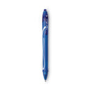 BIC Gel-ocity Quick Dry Gel Pen, Retractable, Medium 0.7 mm, Blue Ink, Blue Barrel, Dozen