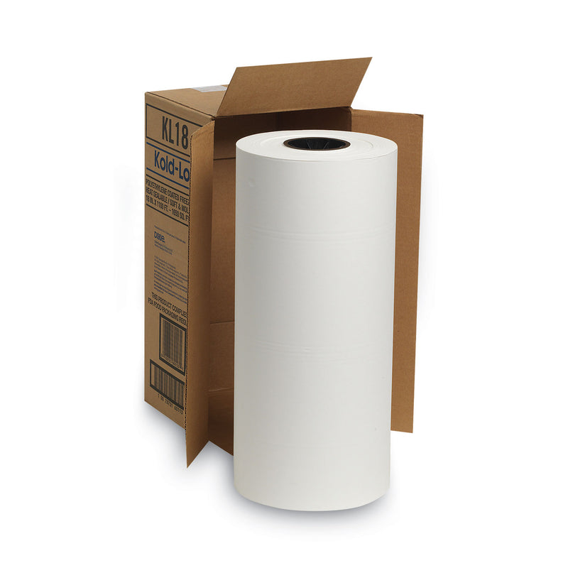 Dixie Kold-Lok Polyethylene-Coated Freezer Paper Roll, 18" x 1,100 ft, White