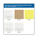 Dixie All-Purpose Food Wrap, Dry Wax Paper, 15 x 16, White, 1,000/Carton