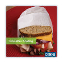 Dixie All-Purpose Food Wrap, Dry Wax Paper, 12 x 12, White, 1,000/Carton