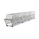 LEE Flexifile Expandable Collator to Organizer, 24 Sections, Letter to Legal Size Files, 6.5" x 10.25" x 10.5", Silver