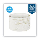 Dixie Pathways Soak Proof Shield Heavyweight Paper Plates, WiseSize, 5.88" dia, 125/Pack