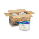 Dixie Pathways Soak-Proof Shield Mediumweight Paper Plates, WiseSize, 6.88" dia, Green/Burgundy, 500/Carton